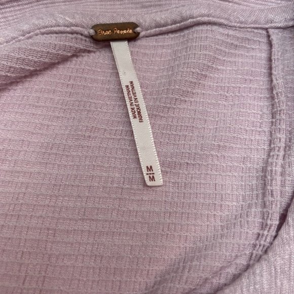 FREE PEOPLE 'Your Girl Tunic' Pink Size M - Picture 12 of 12